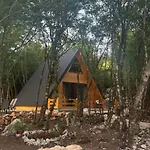 펜션 Woodland Paradise Charming Wooden In Stone