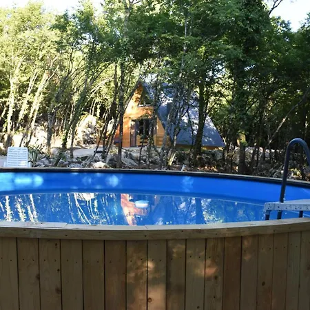 Woodland Paradise Charming Wooden In Stone Ferienhaus Ljubuški