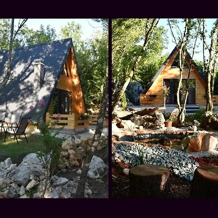 Woodland Paradise Two Charming Wooden In The Stone Ljubuški
