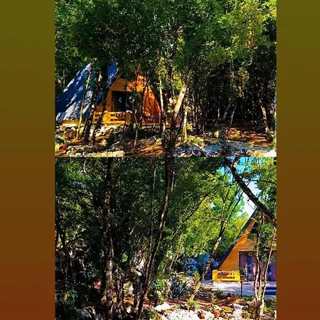 Woodland Paradise Two Charming Wooden In The Stone